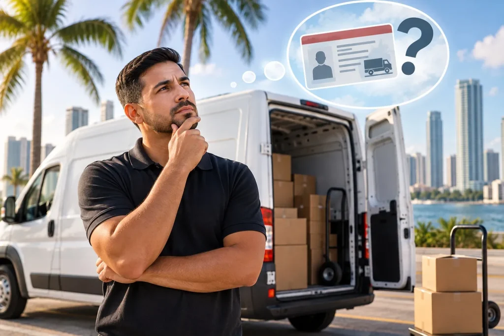 necesito CDL para cargo van